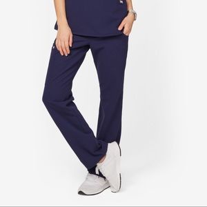 Small Navy Figs Scrub Pants
